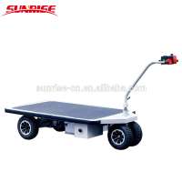 Portable Battery 400kg Electric Hand Truck with Double Scissor Lift