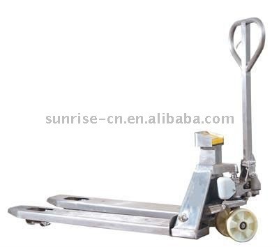 stainless steel pallet truck with scale - ZFS